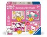 Ravensburger Hello Kitty 4-in-a-Box Legpuzzels voor Kinderen en Volwassenen (14-99 jaar)