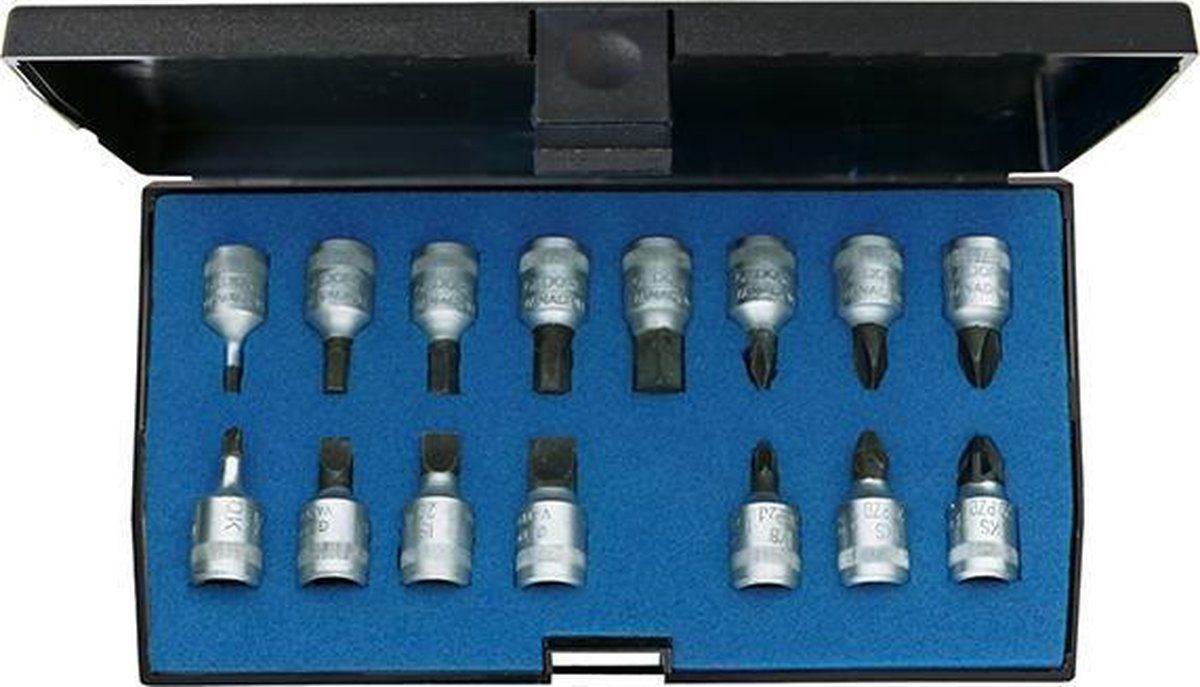 Gedore 20 PM schroevendraaierset 1/4\" 15-delig IN-IS-PH-PZ