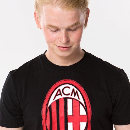 AC Milan big logo t-shirt senior - Maat XL