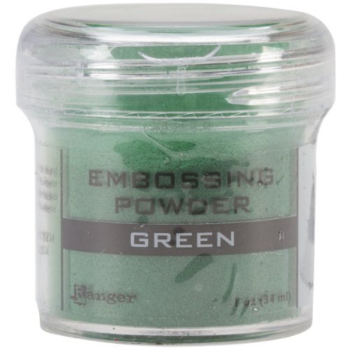 Ranger - stuk groen embossing-poeder, groen