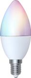 alpina Smart Home RGB Lamp - E14 - 5W - WW + RGB - Slimme verlichting - LED - App Besturing - Voice Control - Amazon Alexa - Google Home