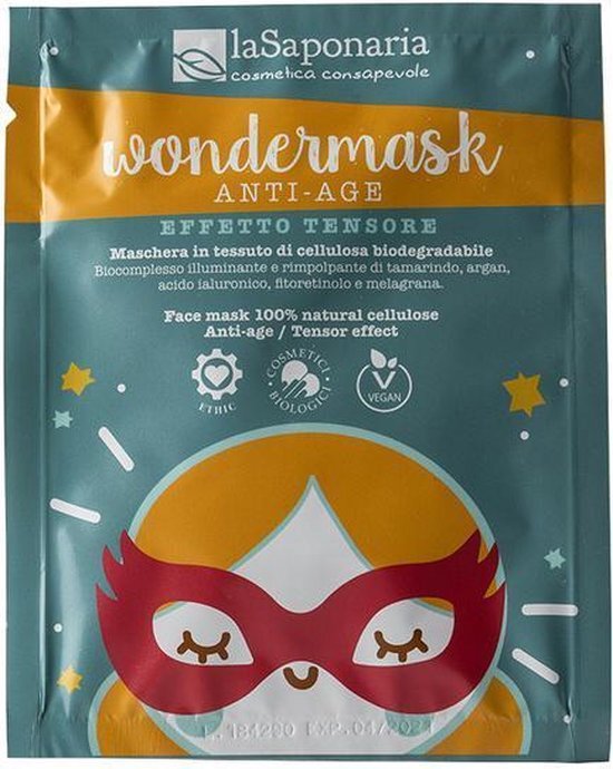 La Saponaria Gezichtsmasker wonder anti age (10ML)