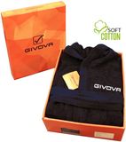 Givova 100% katoenen badjas veelkleurig unisex