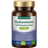 Holland & Barrett 1+1 gratis Hyaluronzuur 20 mg - 30 capsules