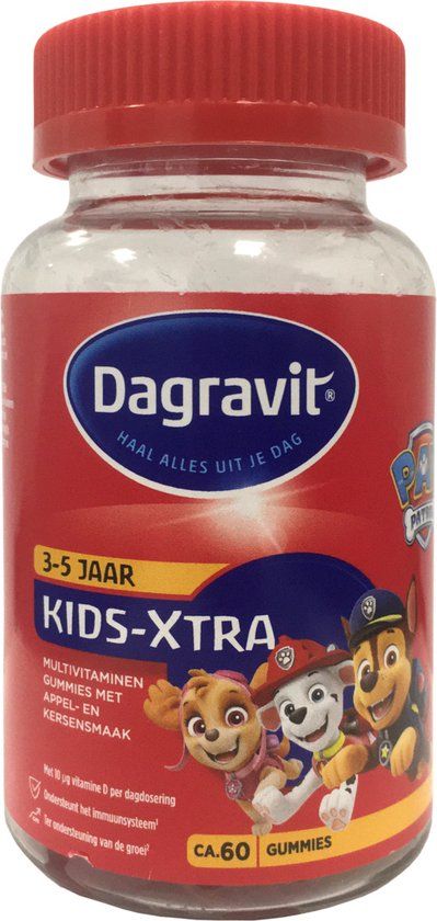 Dagravit Kids Xtra Paw Patrol Gummies - 60 stuks