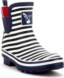 Evercreatures Bristol Meadow dames regenlaarzen - Blauw/Donkerblauw/Wit - Maat 36