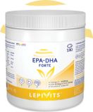 LEPIVITS EPA-DHA FORTE | 180 capsules | Visolie Geconcentreerd in Omega 3 + Vitamine E | Normale Hersen- en Hartfunctie | Gecertificeerd VRIJ VAN ZWARE METALEN | Gemaakt in België