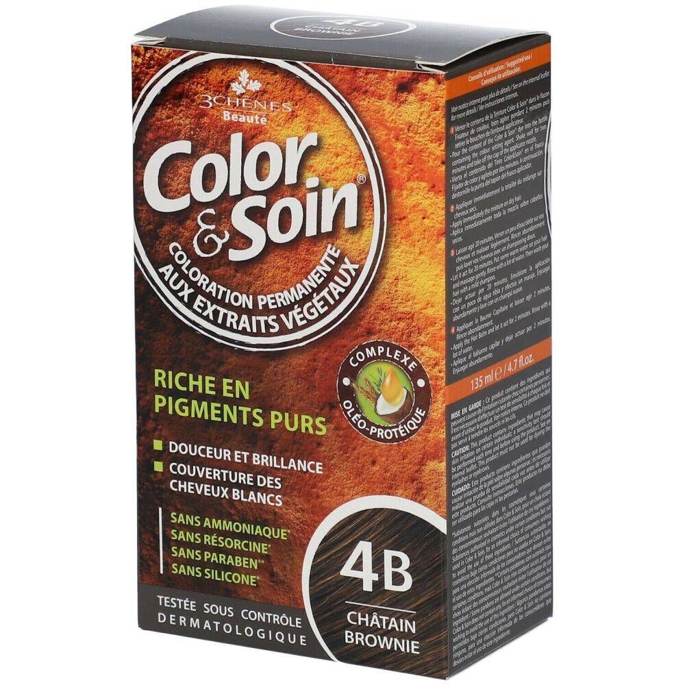 Color & Soin® 4B Chestnut Brownie 135 ml Color Cream