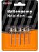 Ballenpomp naalden 10 stuks - Zilver - Metaal - Inclusief naald om ballen op te pompen