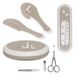 ZEWI bébé-jou 6245_027 baby cadeau set Jongen/meisje Beige, Bruin, Wit