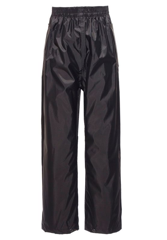 Regatta Kids Pack-It Regenbroek - Zwart - Maat 116