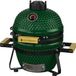 KitchenBrothers Kamado BBQ - Barbecue à charbon de bois de 13 pouces - 27⌀ cm - Sans PFAS - Ensemble de luxe - Barbecue œuf avec accessoires, housse comprise - Cadeau de fête des pères - Vert