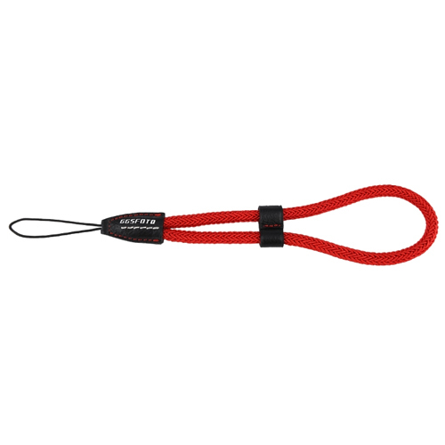 GGS GGSFoto WS-1NR Red Wriststrap TiedOn