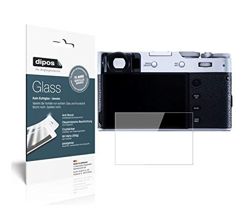 dipos I 9H pantserfolie voor Fujifilm X100V - displayfolie