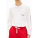 Tommy Hilfiger TJM Relaxed LA LS Tee Ecru Homme T-shirt à manches longues - Taille M