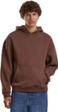 Build Your Brand Fluffy Hoodie Chocolate Brown 2XL Man