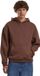 Build Your Brand Fluffy Hoodie Chocolate Brown 2XL Man