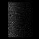 Merkloos Strass Patches - Gradient Polka Dot Ontwerp - 263x178mm