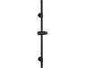 Wenko Douchestang Basic mat zwart RVS 66cm
