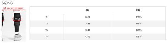 Compressport R2V2 Compression Tube - Zwart - Maat 30-34 - Unisex