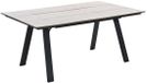 Garden Impressions Nevada dining tuintafel - 205 cm - light teak Vironwood