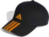 Adidas 3 Stripes New Logo Baseballcap Schwarz Einheitsgröße Unisex Baumwolle