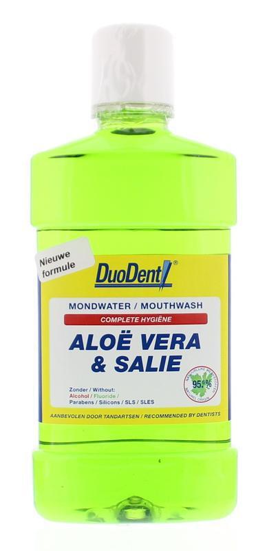 Duodent Mondspoelwater Aloe Vera & Salie 500ml