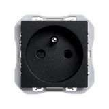 SIMON Frans stopcontact Simon 270 zwart mat 20000458-098