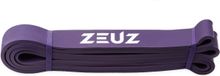 ZEUZ Weerstandsband Elastiek voor Fitness & CrossFit – Resistance Stretch Power Bands voor Pull Ups, Krachttraining & Stretching - Paars