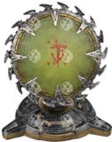 DEVplus Doom The Dark Ages Replica Shield Saw Mini 18 cm