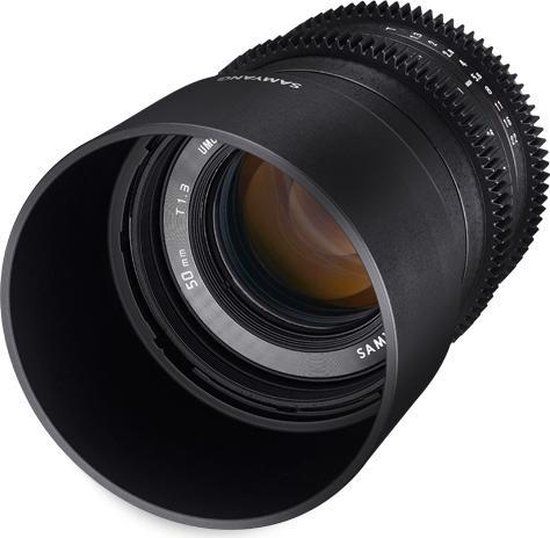 Samyang 50mm T1.3 AS UMC CS SLR Standaardlens Zwart