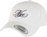 Miss Tee Dames Nyc Calligraphy Letters Dad Cap MST328 White Polyester