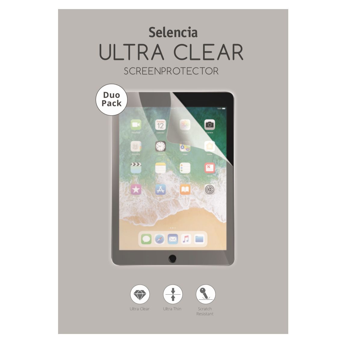 Selencia Pack Ultra Clear Screenprotector voor Samsung Galaxy Tab S7 Plus