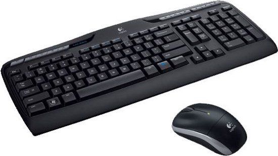 Logitech MK330 Wireless Keyboard - QWERTY - Black