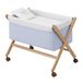 Cambrass Support de lit bébé Coton Bleu