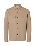 SELECTED MEN Slhjackie Noos Veste de survêtement, Savannah Tan, S