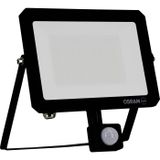 OSRAM HOMELIGHTING FLOODLIGHT LUX SENSOR 50W 865 BLACK