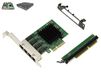 KALEA-INFORMATIQUE PCIe 4 Port LAN RJ45 Gigabit Ethernet 10 100 1000 Mbps Network Controller Card Kit voor Lenovo Tiny5 M720Q M920Q M920X P330
