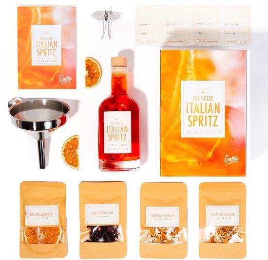 Craftly Maak je eigen Italiaanse Spritz - Cadeautip