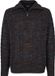 Babista Heren Trui - Blauw - 56/58 - Regular Fit - Half-Zip - Opstaande Kraag - Gemeleerd - Wol/Acryl