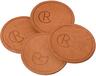 Chris Reeve Leather Coaster 4-Pack - CRK-2015