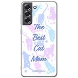 ERT GROUP mobiel telefoonhoesje voor Samsung S21 FE Babaco patroon Cats 017