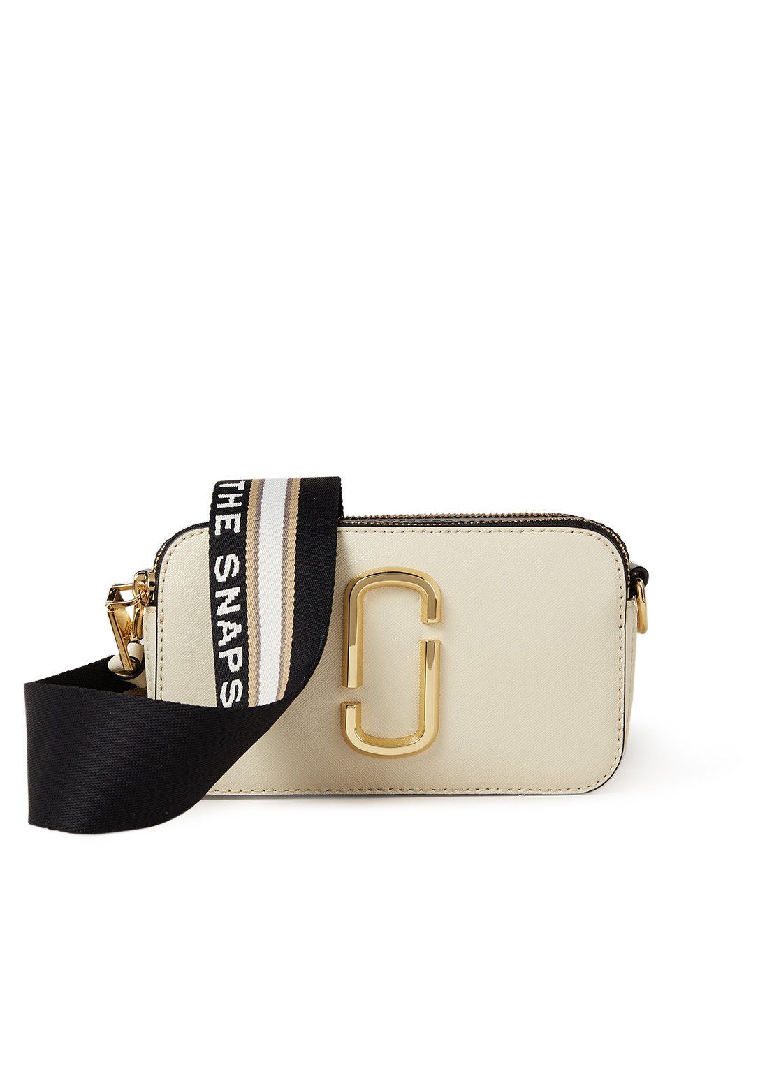 Marc Jacobs The Snapshot crossbodytas van leer - 0191267757100
