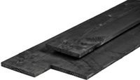 Merkloos Tuindeco Plank douglas zwart geimpregneerd 2,5x25,0x400 cm