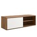 MODWAY EEI-4264-WAL-WHI Transmitter 46 inch wandhouder, tv-standaard, walnootwit