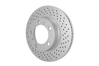 HELLA 8DD 355 126-881 Remschijf - 54652PRO_HC - High carbon - Gecoat