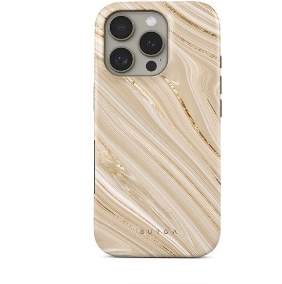 BURGA Telefoonhoesje voor iPhone 16 Pro - MagSafe-compatibel - Schokbestendige Hardcase Hoesje - Full Glam