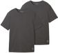 Tom Tailor Basic T-shirts 2-pack Dark Grey Melange Maat XL