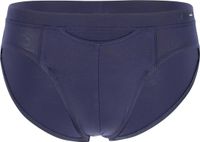 HOM Tencel soft comfort mini briefs HO1 (1-pack) - heren slip met horizointale gulp - donkerblauw