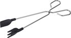 Sauvic Pince de cuisine Nylon Acier inoxydable Noir 30 cm